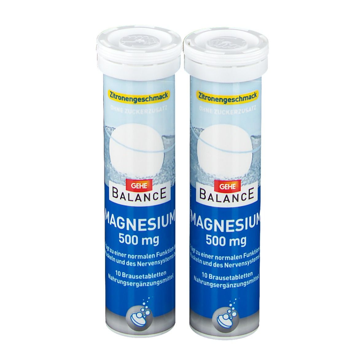 GEHE BALANCE Magnesium 500 mg Brausetabletten