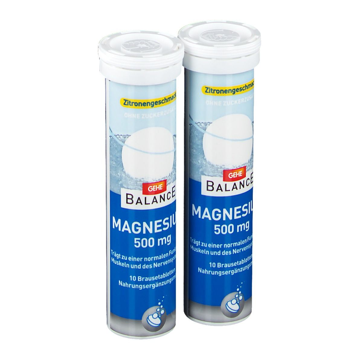 GEHE BALANCE Magnesium 500 mg Brausetabletten