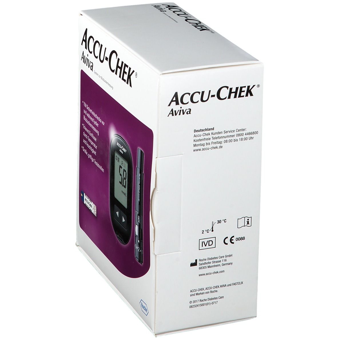 ACCU-CHEK® Aviva III Set mmol/L