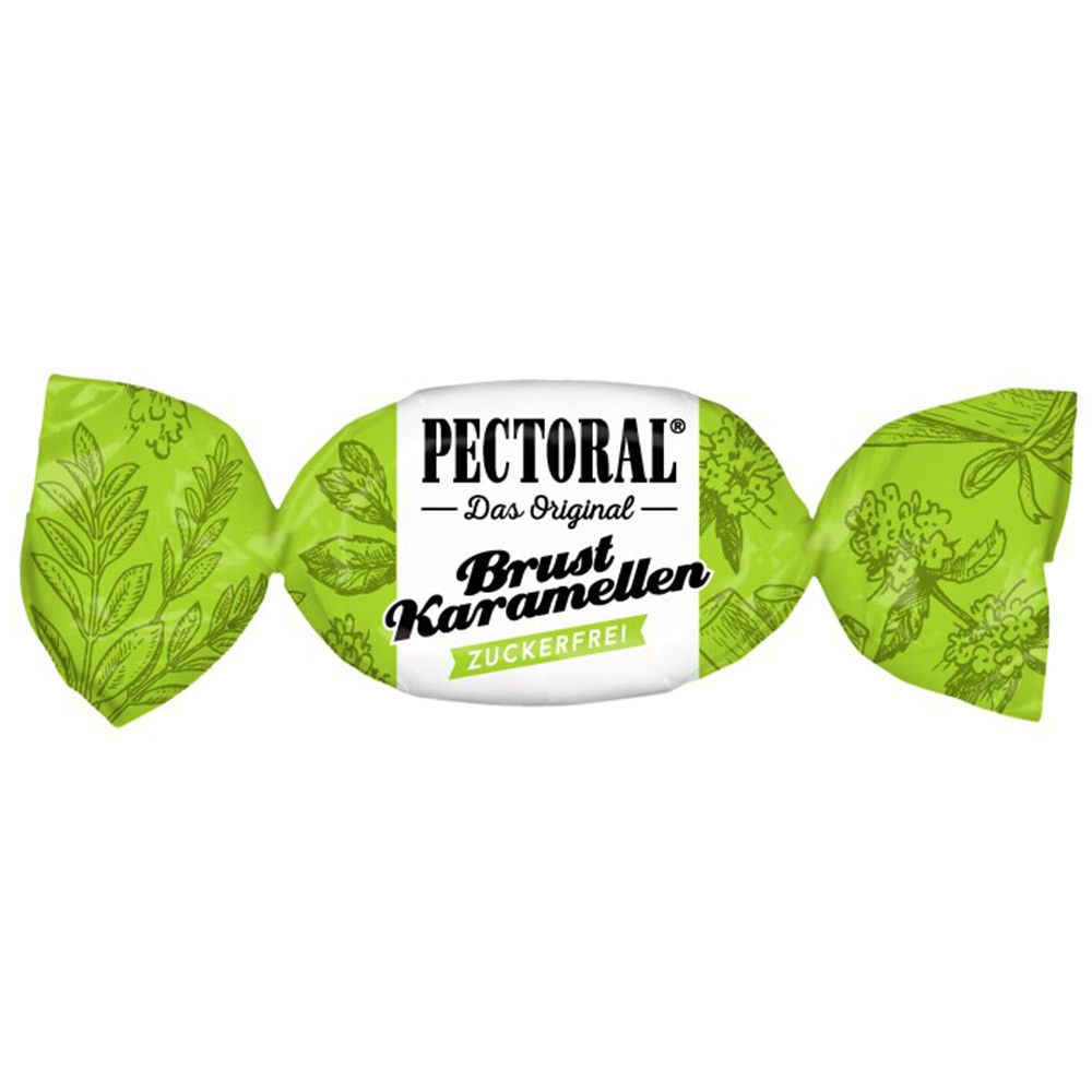 Original PECTORAL® Brust-Karamellen zuckerfrei