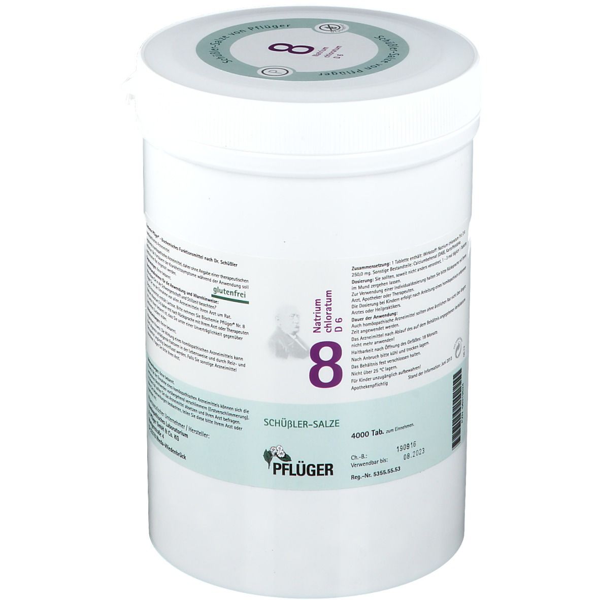 Biochemie Pflüger® Nr. 8 Natrium chloratum D6 Tabletten