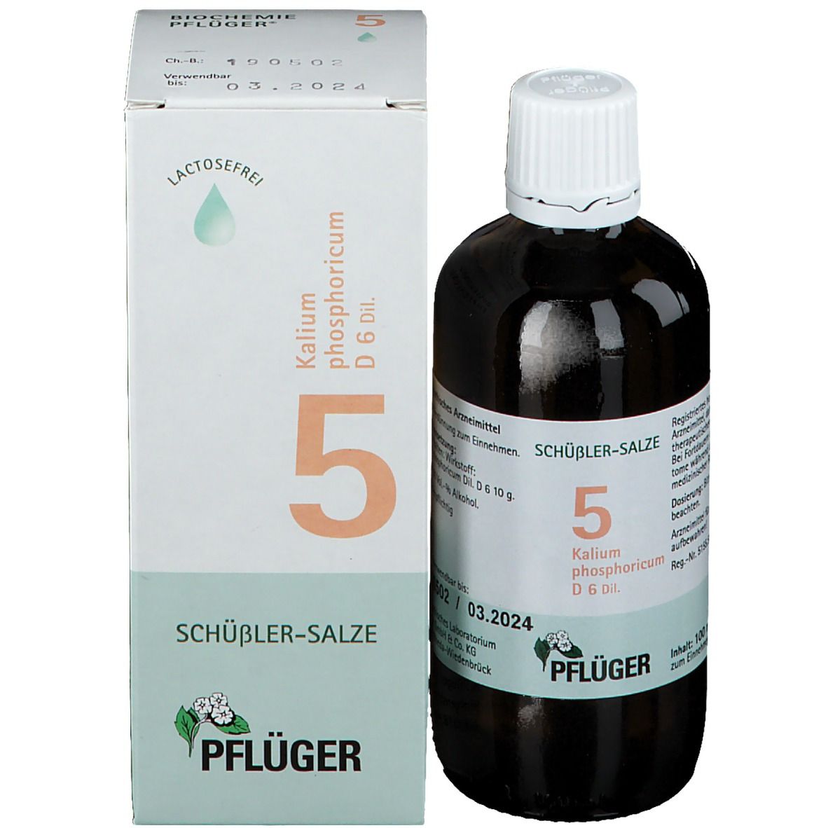 Biochemie Pflüger® Nr. 5 Kalium phosphoricum D6 Tropfen