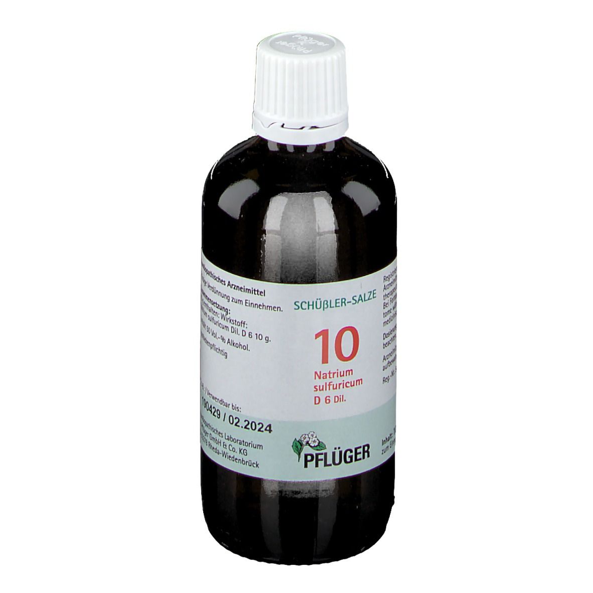 Biochemie Pflüger® Nr. 10 Natrium sulfuricum D6 Tropfen