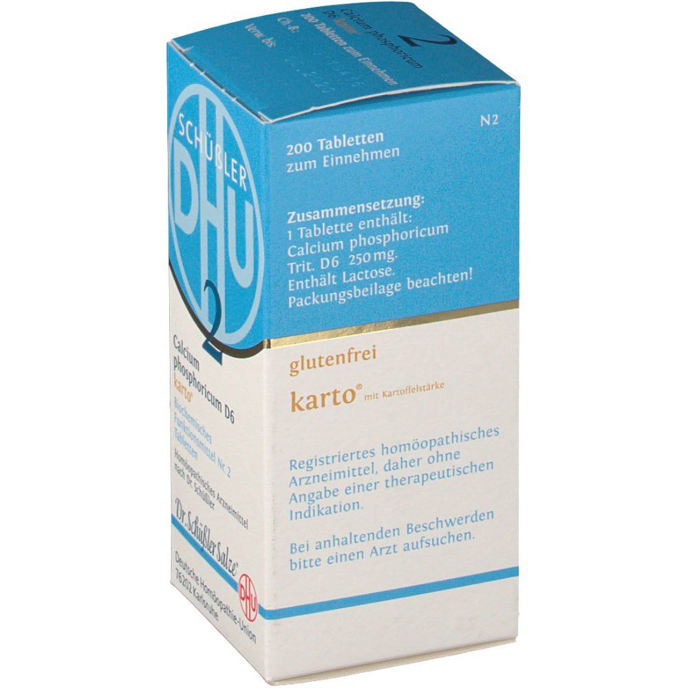 DHU Biochemie 2 Calcium phosphoricum D6 karto