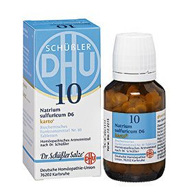 DHU Biochemie 10 Natrium sulfuricum D6 karto