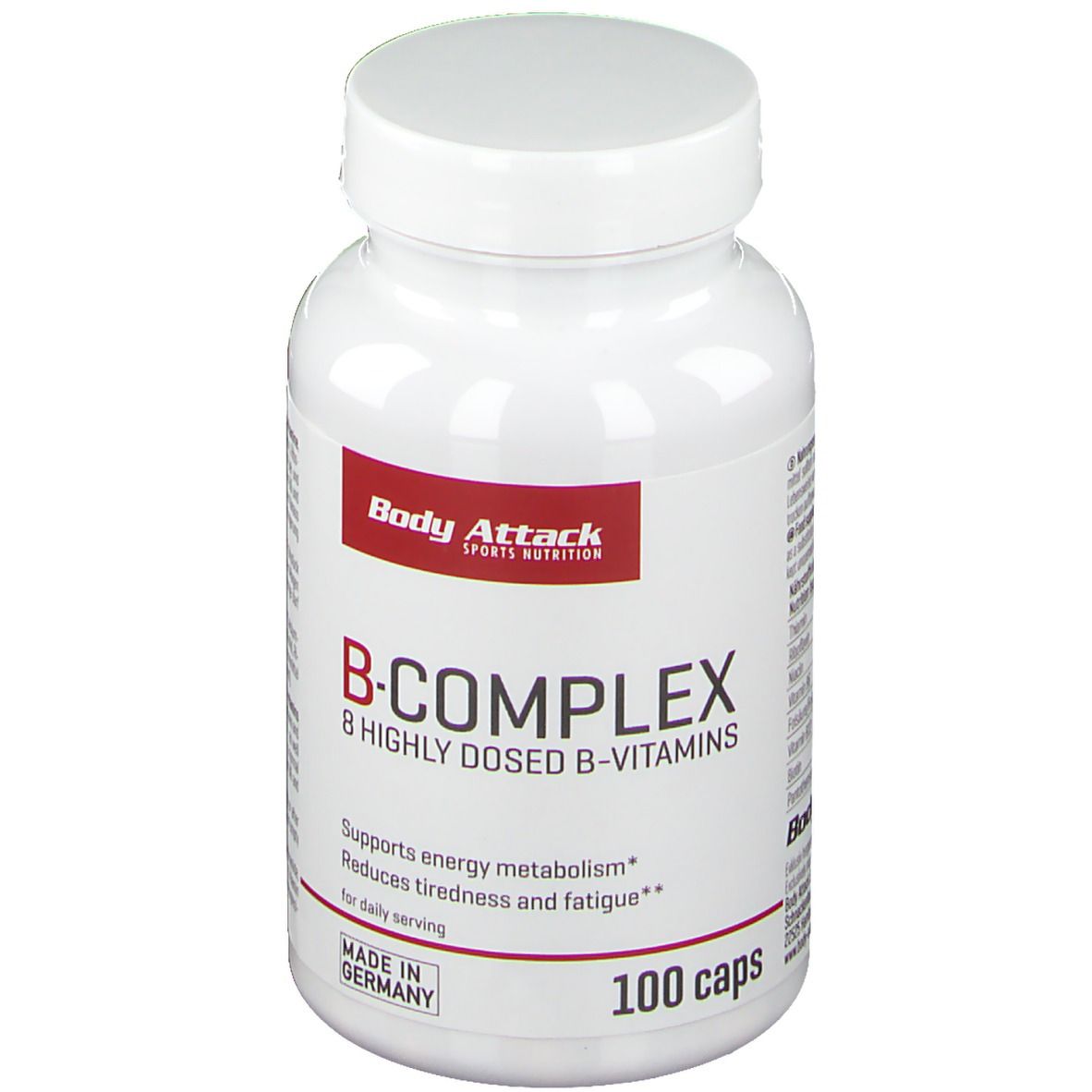 Body Attack B-COMPLEX Kapseln