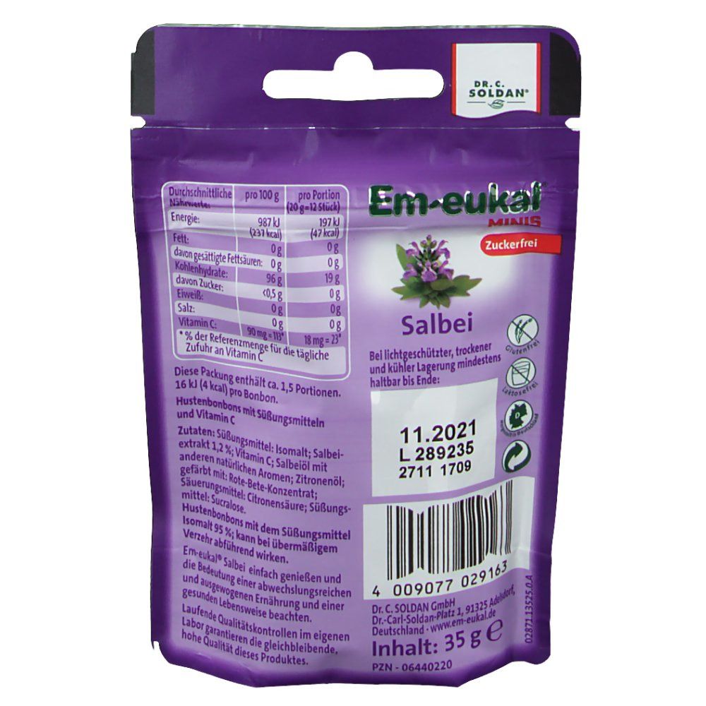 Em-eukal® Salbei zuckerfrei