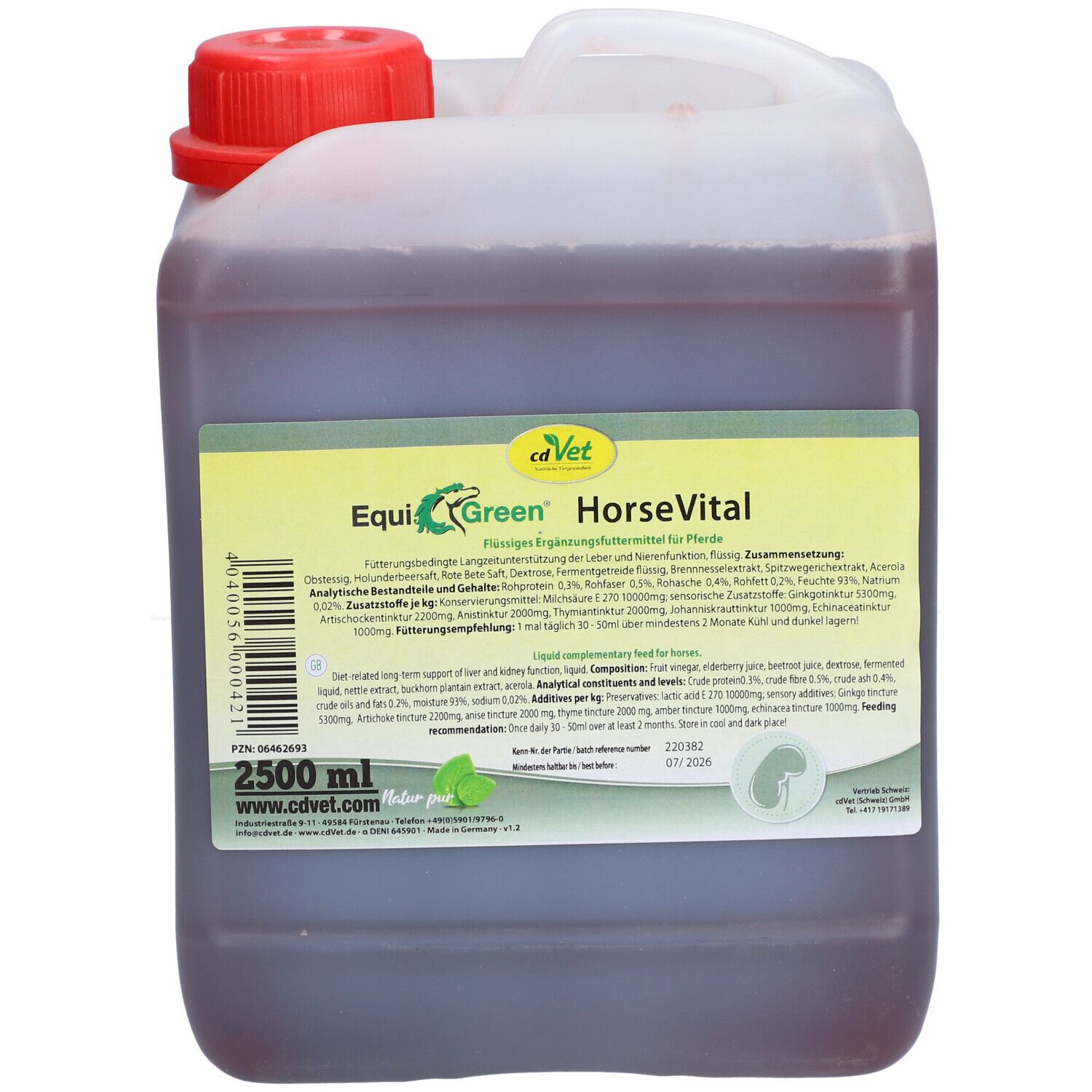 cd Vet EquiGreen HorseVital