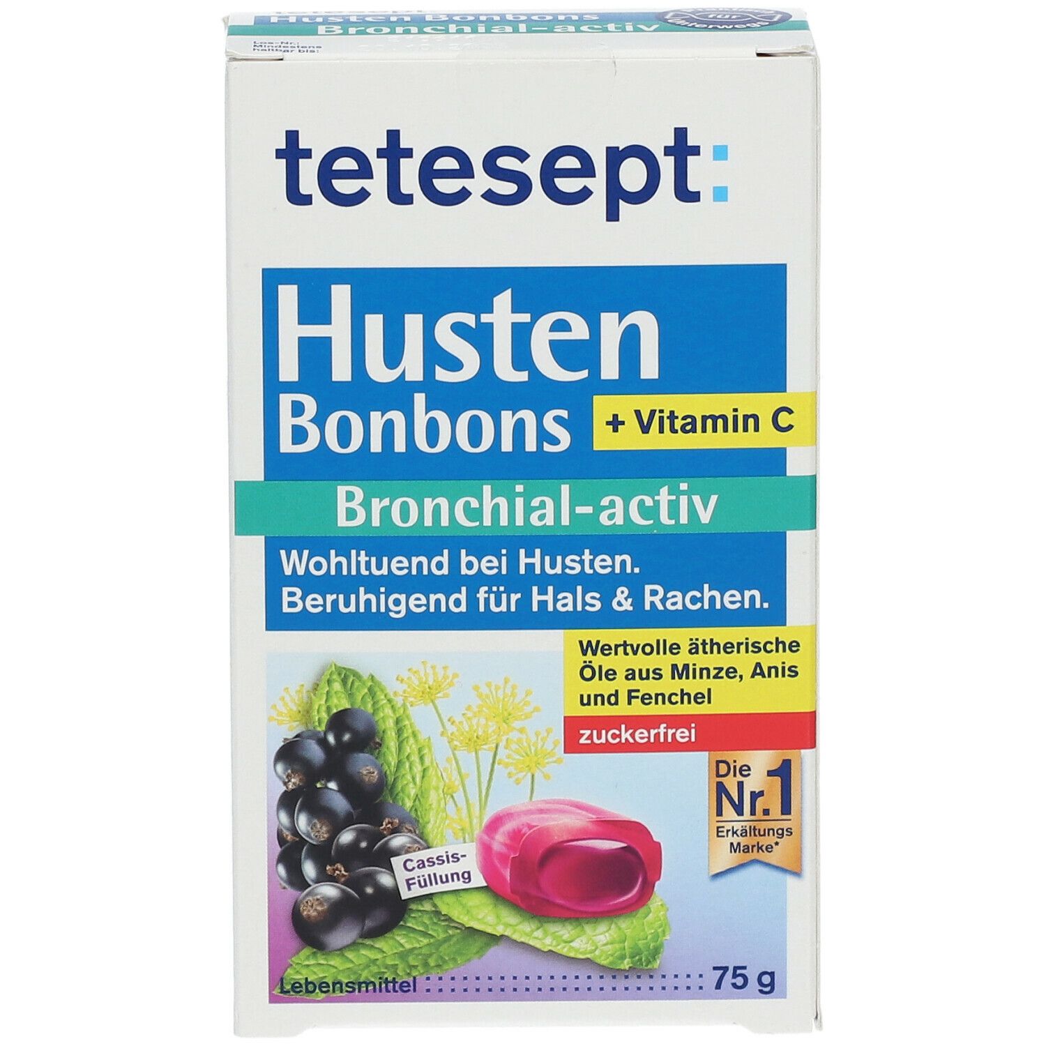 tetesept® Husten Bonbons Bronchial-activ Zuckerfrei