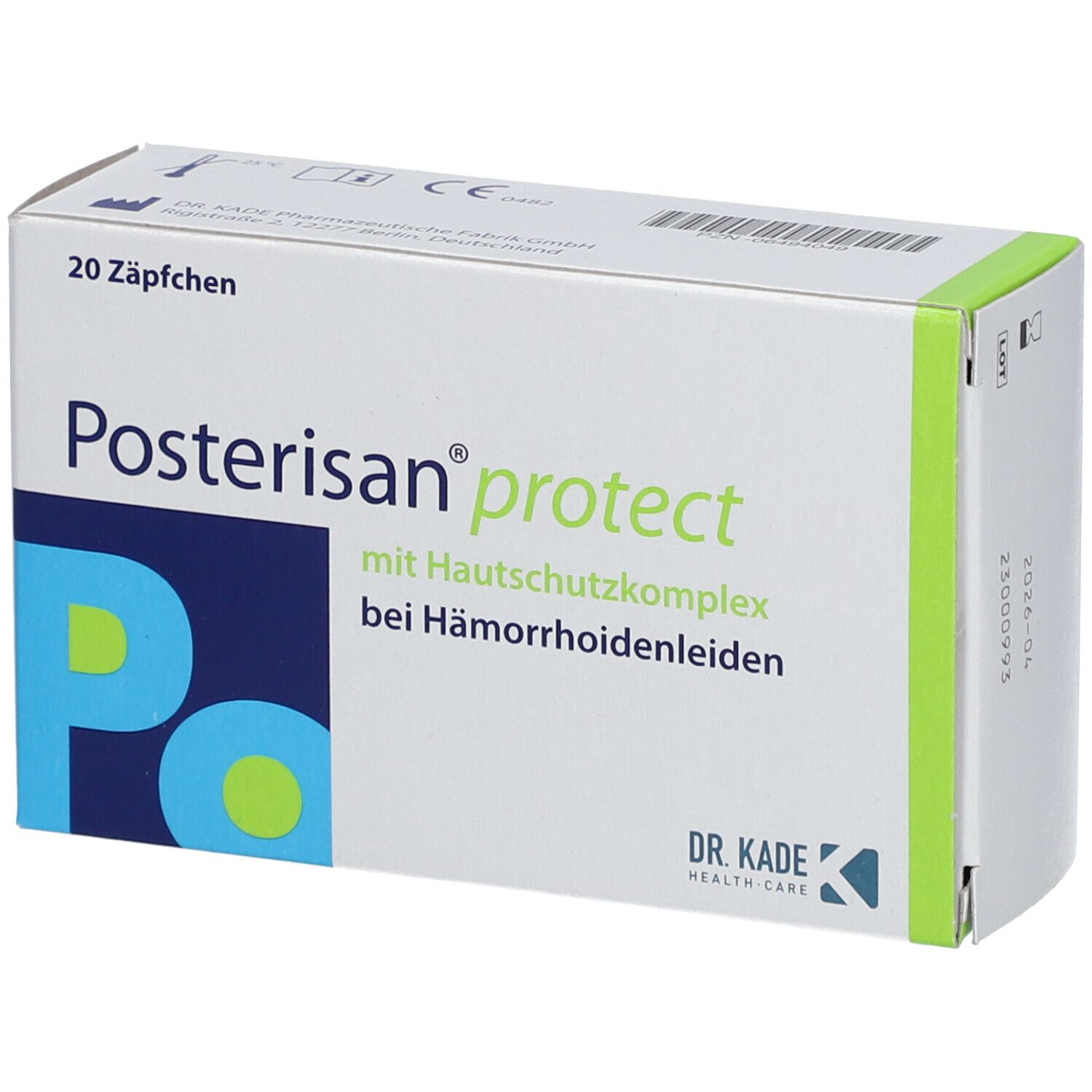 Posterisan® protect Zäpfchen 20 St - Shop Apotheke
