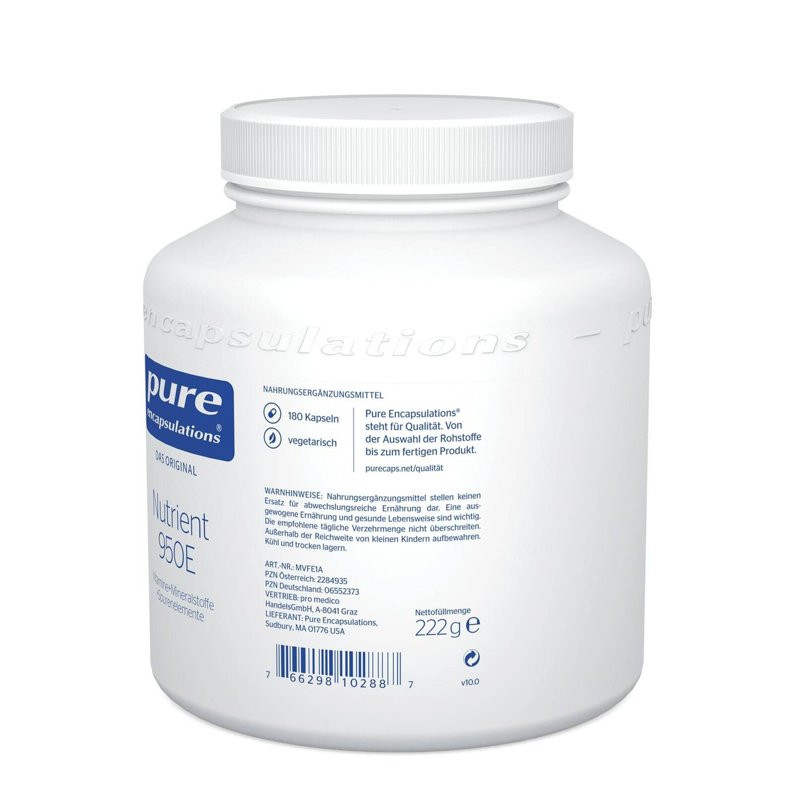 Pure Encapsulations® Nutrient 950®E