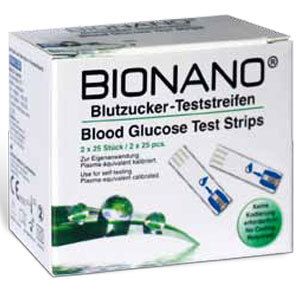 BIONANO® Blutzucker-Teststreifen