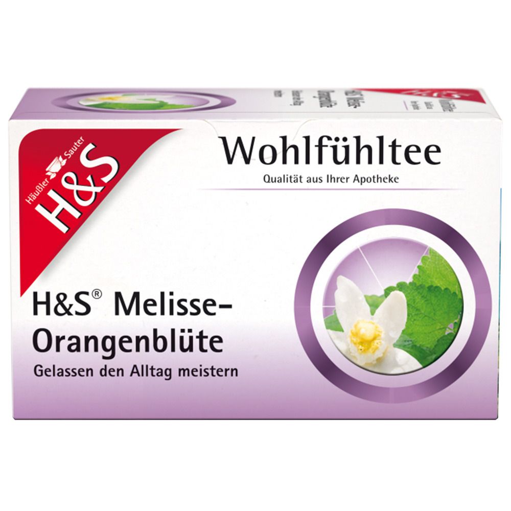 H&S Wohlfühltee Melisse Orangenblüte Nr. 58