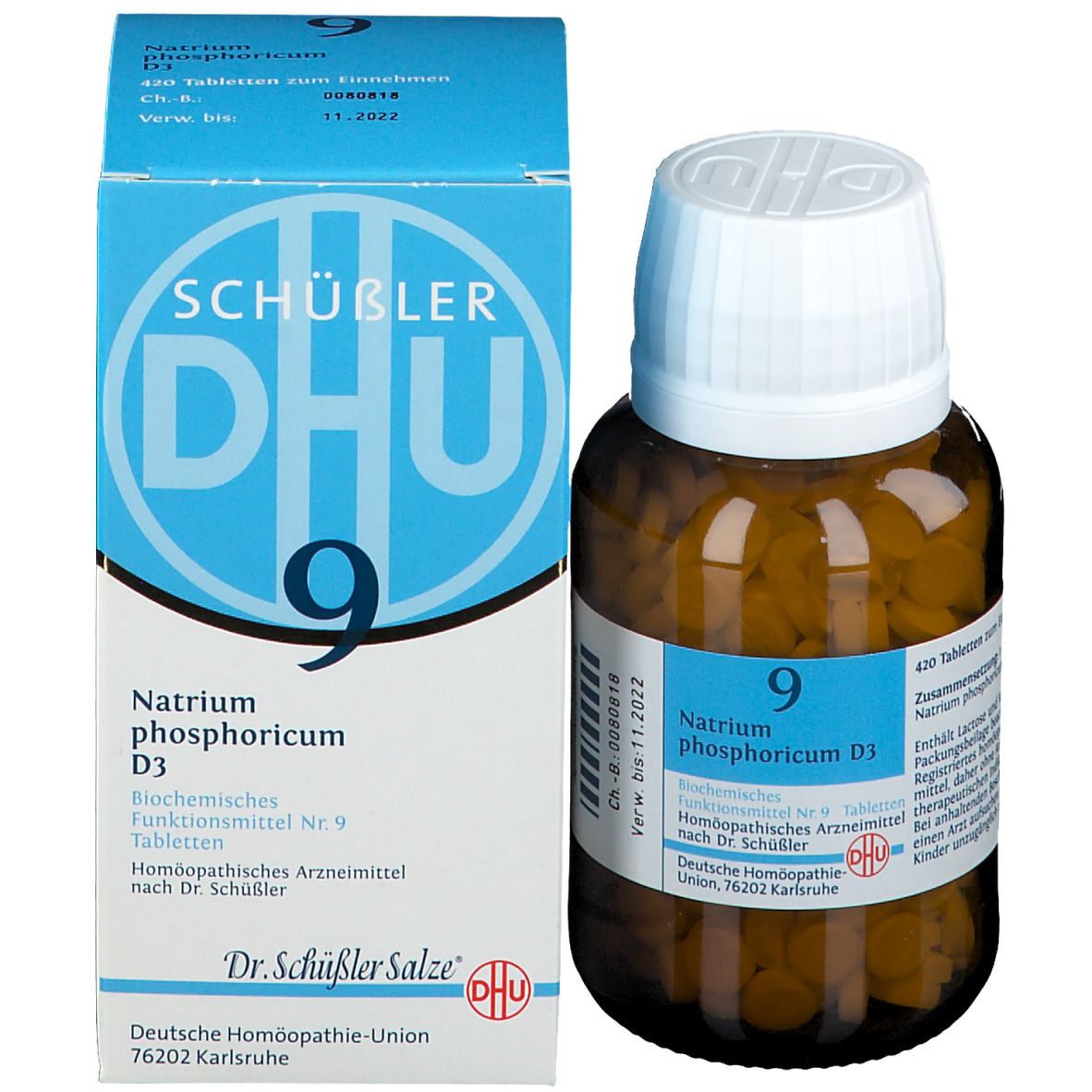 DHU Biochemie 9 Natrium phosphoricum D3