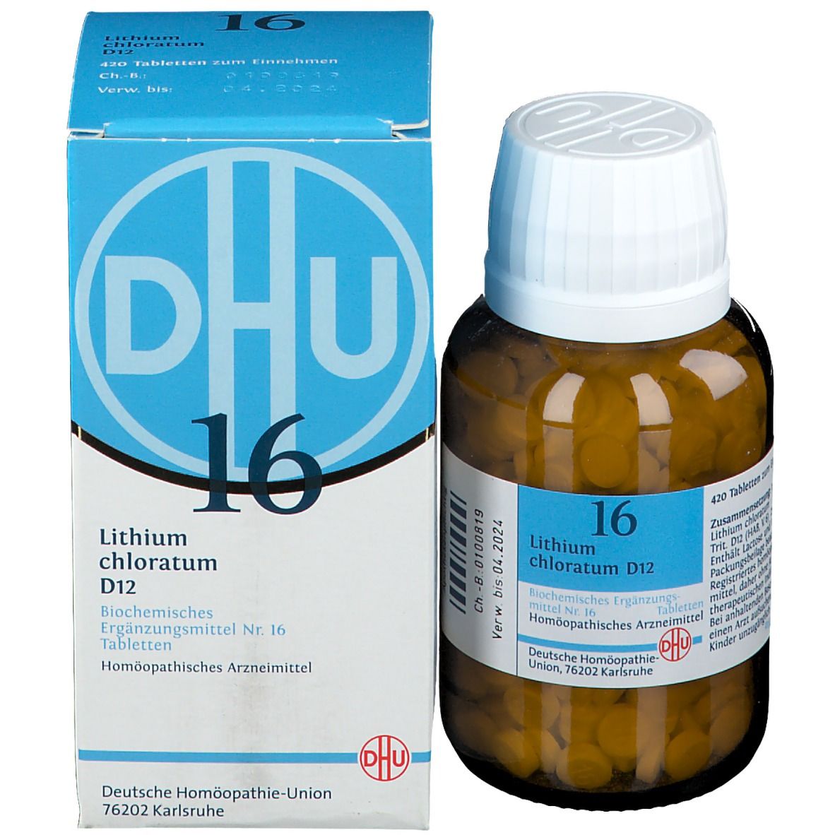 DHU Biochemie 16 Lithium chloratum D12