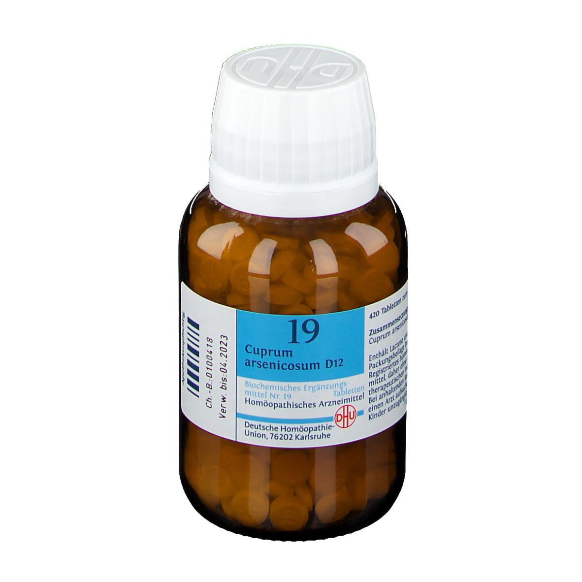 DHU Biochemie 19 Cuprum arsenicosum D12