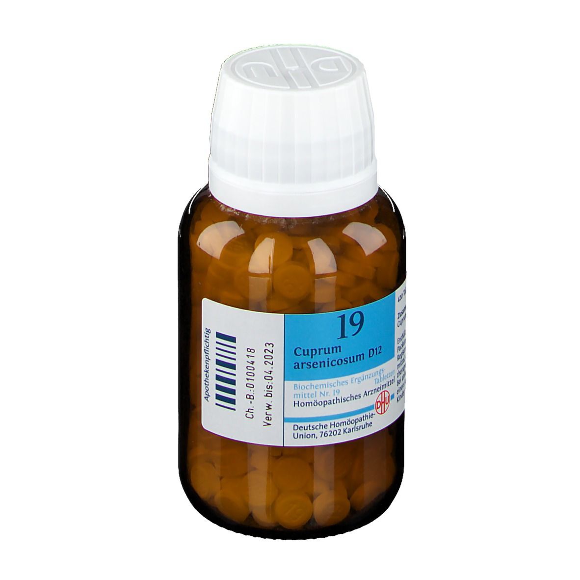 DHU Biochemie 19 Cuprum arsenicosum D12