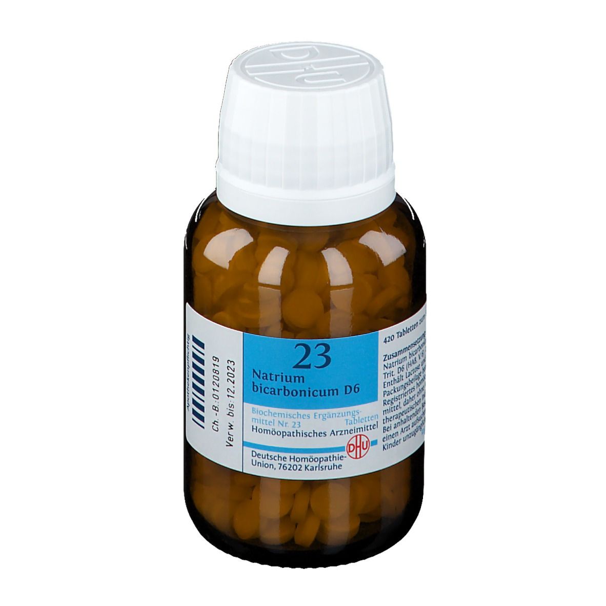 DHU Biochemie 23 Natrium bicarbonicum D6