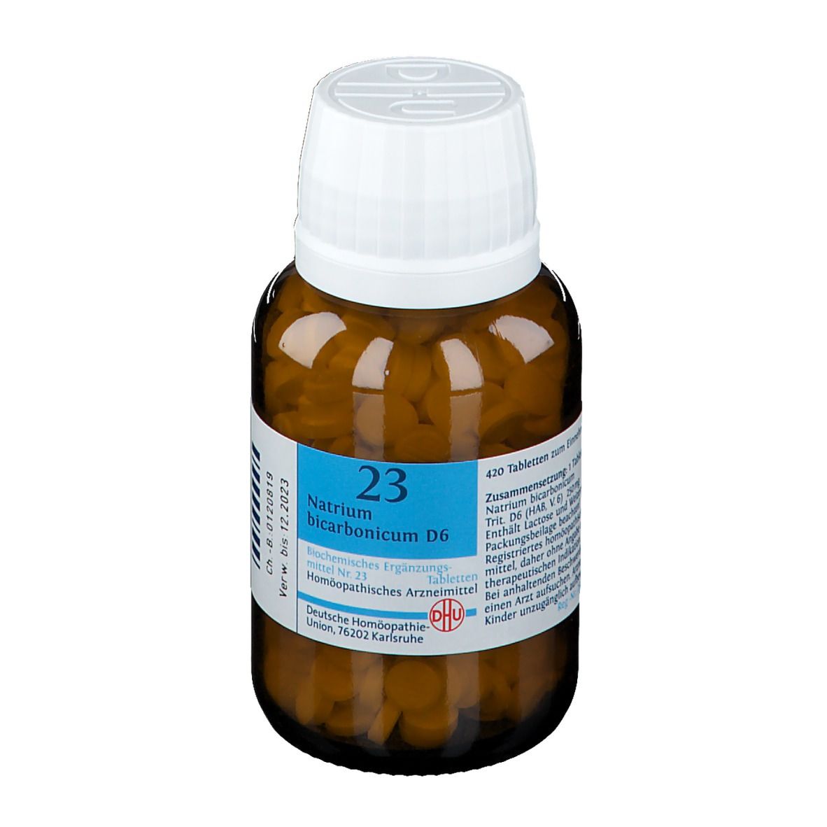 DHU Biochemie 23 Natrium bicarbonicum D6