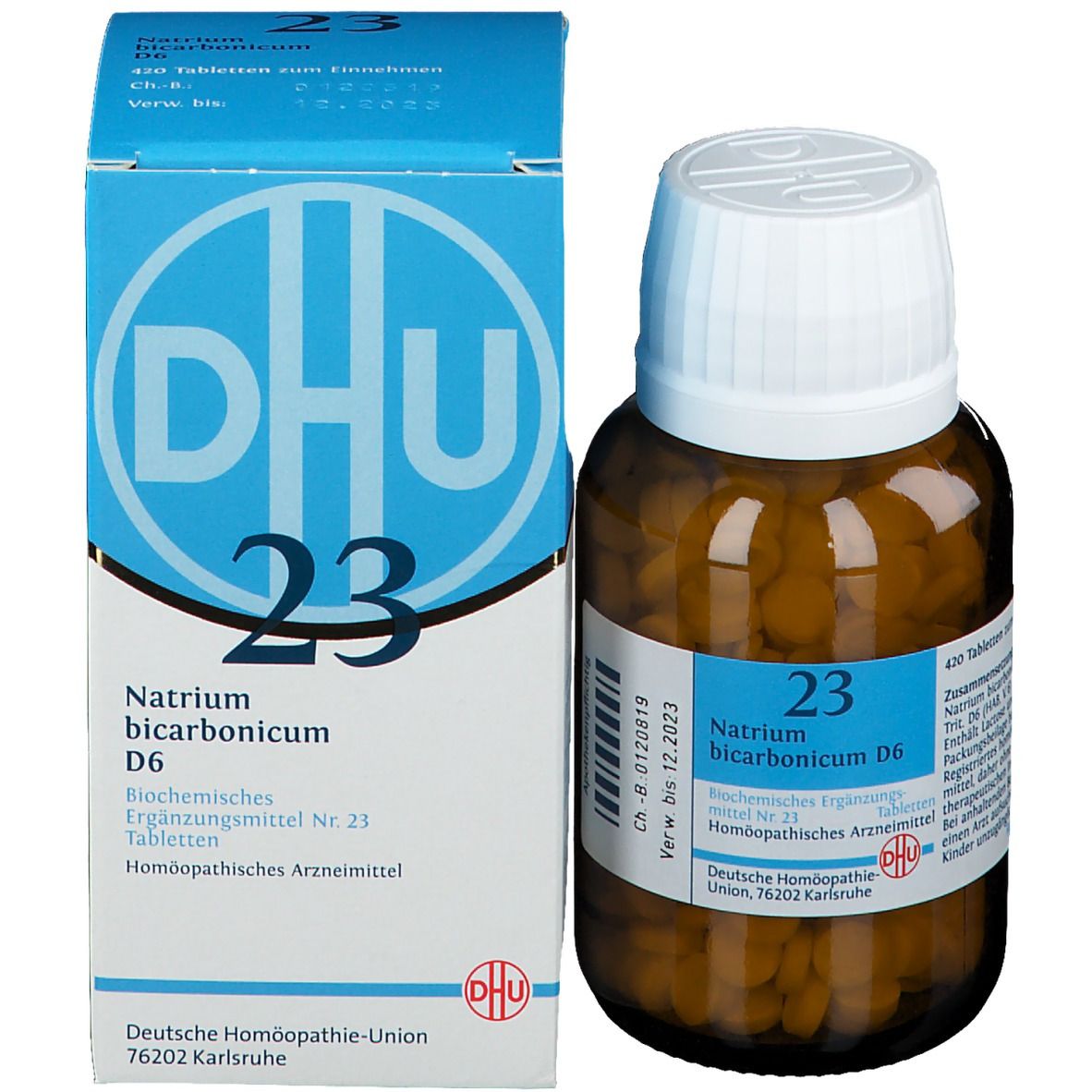 DHU Biochemie 23 Natrium bicarbonicum D6