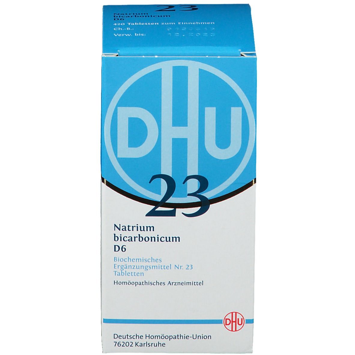DHU Biochemie 23 Natrium bicarbonicum D6
