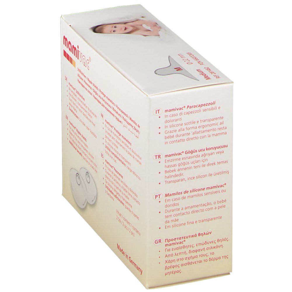 mamivac® Stillhütchen kirschförmig Gr. M