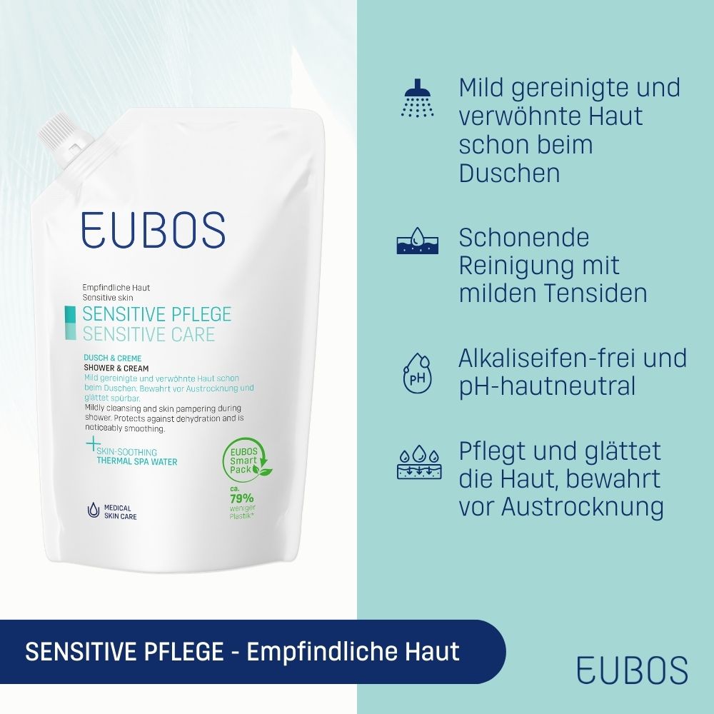 EUBOS® Sensitive Dusch & Creme Nachfüllbeutel