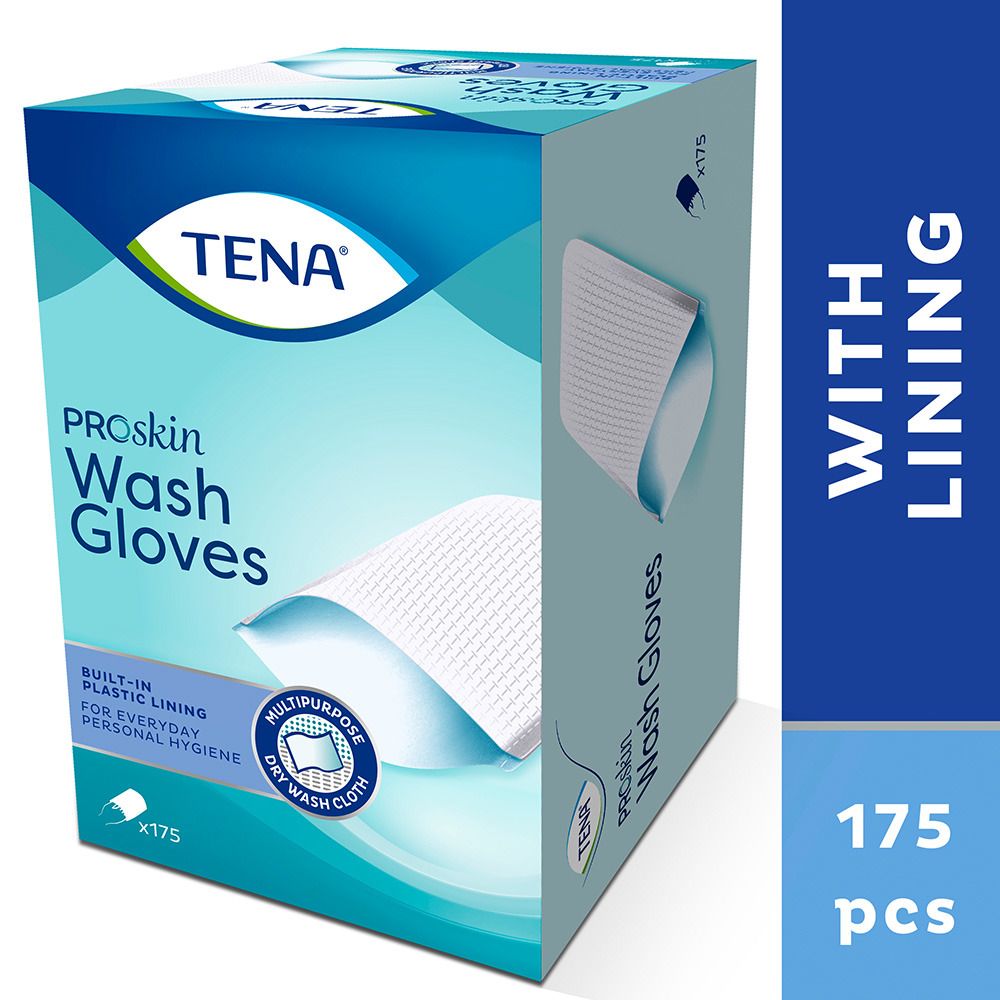 TENA Wash Glove mit Folie