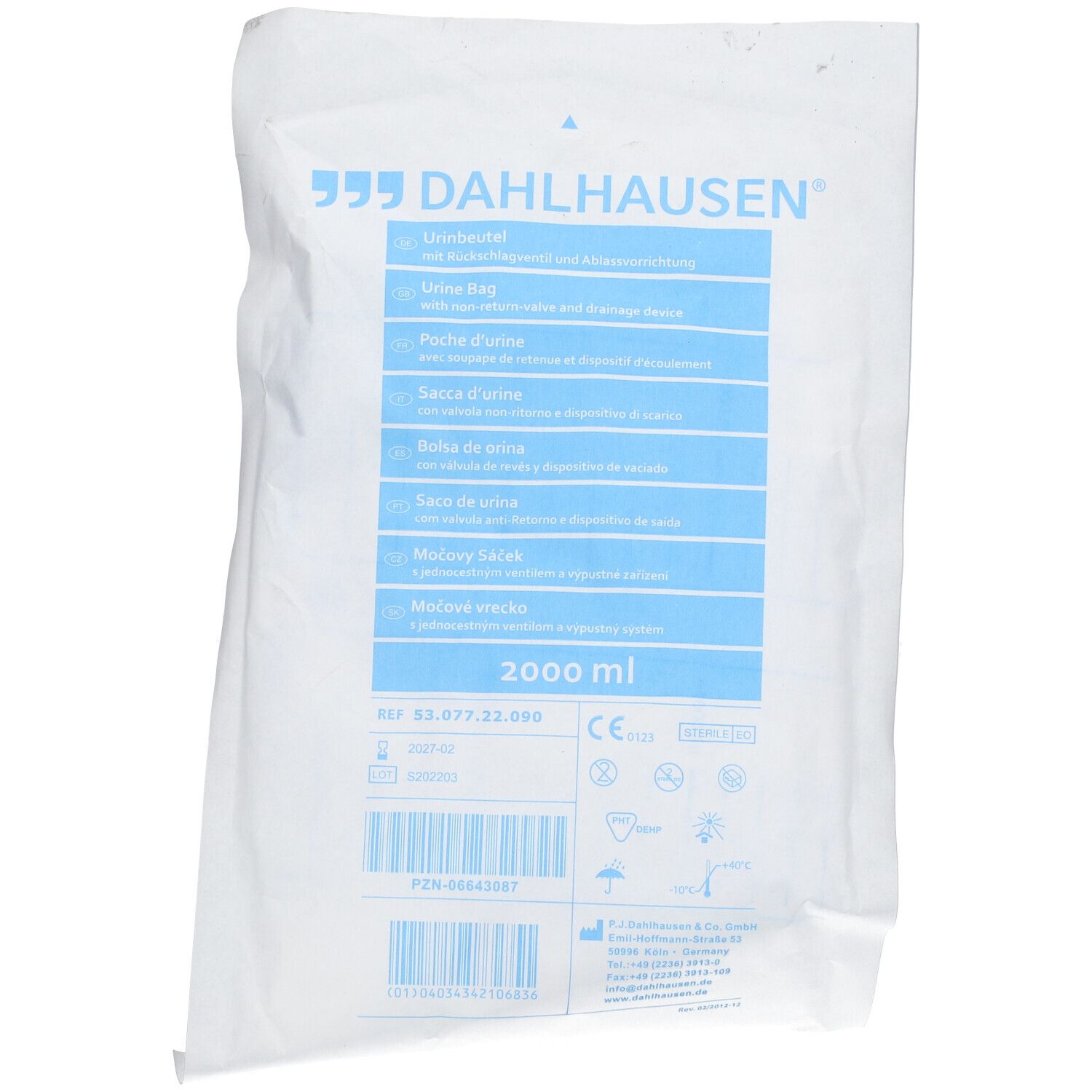 Dahlhausen® Urinbeutel steril