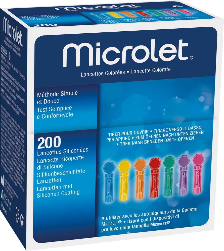 Microlet® Lanzetten farbig