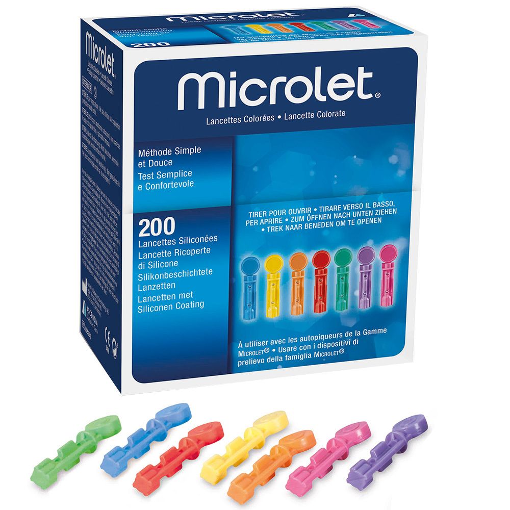 Microlet® Lanzetten farbig