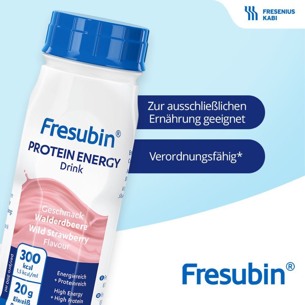 Fresubin Protein Energy Trinknahrung Vanille | Aufbaunahrung mit Eiweiß