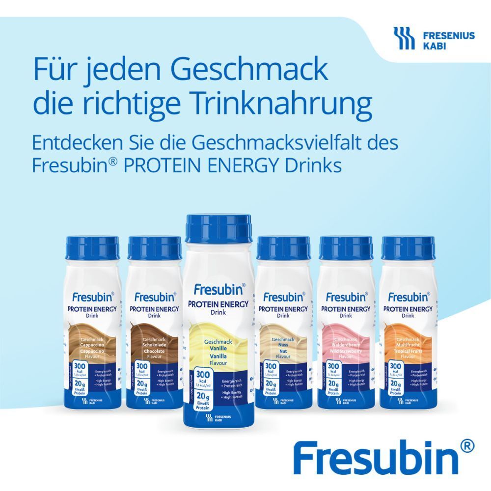 Fresubin Protein Energy Trinknahrung Vanille | Aufbaunahrung mit Eiweiß