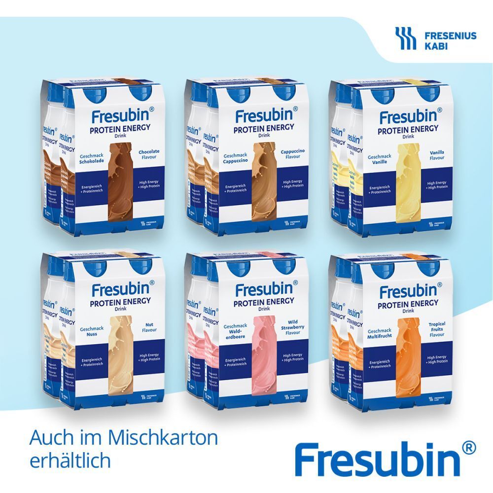 Fresubin Protein Energy Trinknahrung Vanille | Aufbaunahrung mit Eiweiß