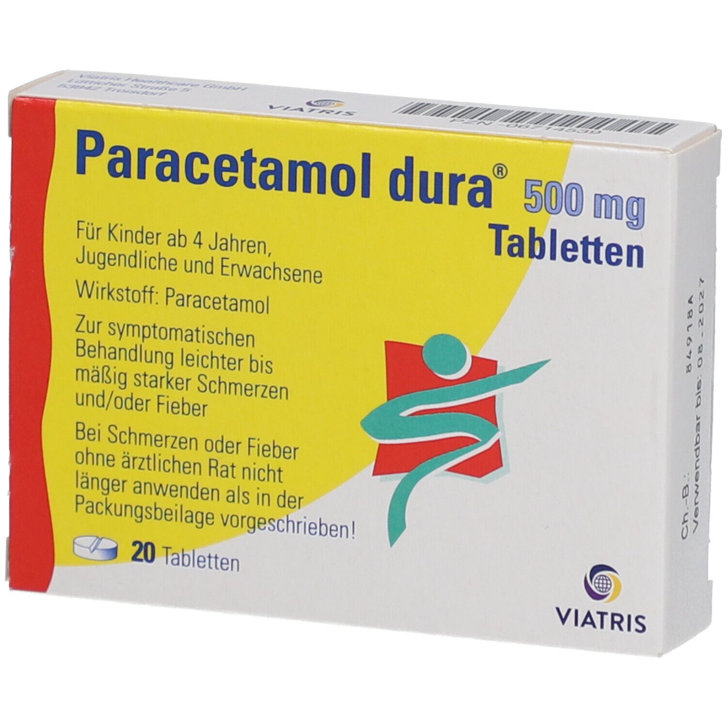 Was ist stärker als Paracetamol 500?