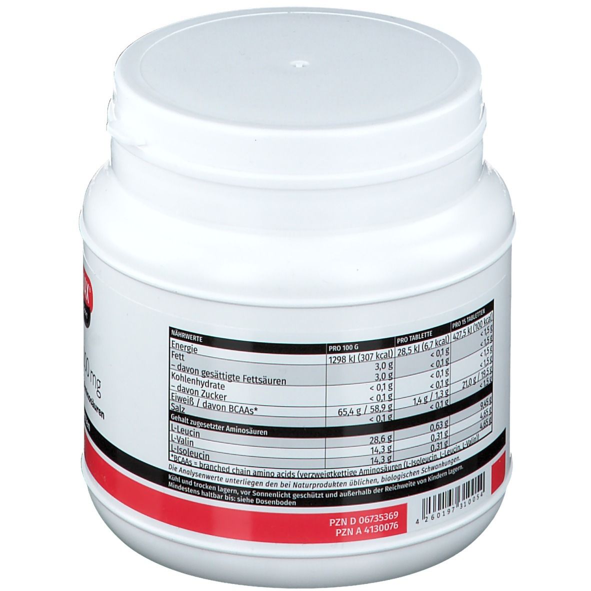 MEGAMAX® Power & Sport BCAA 1200 mg
