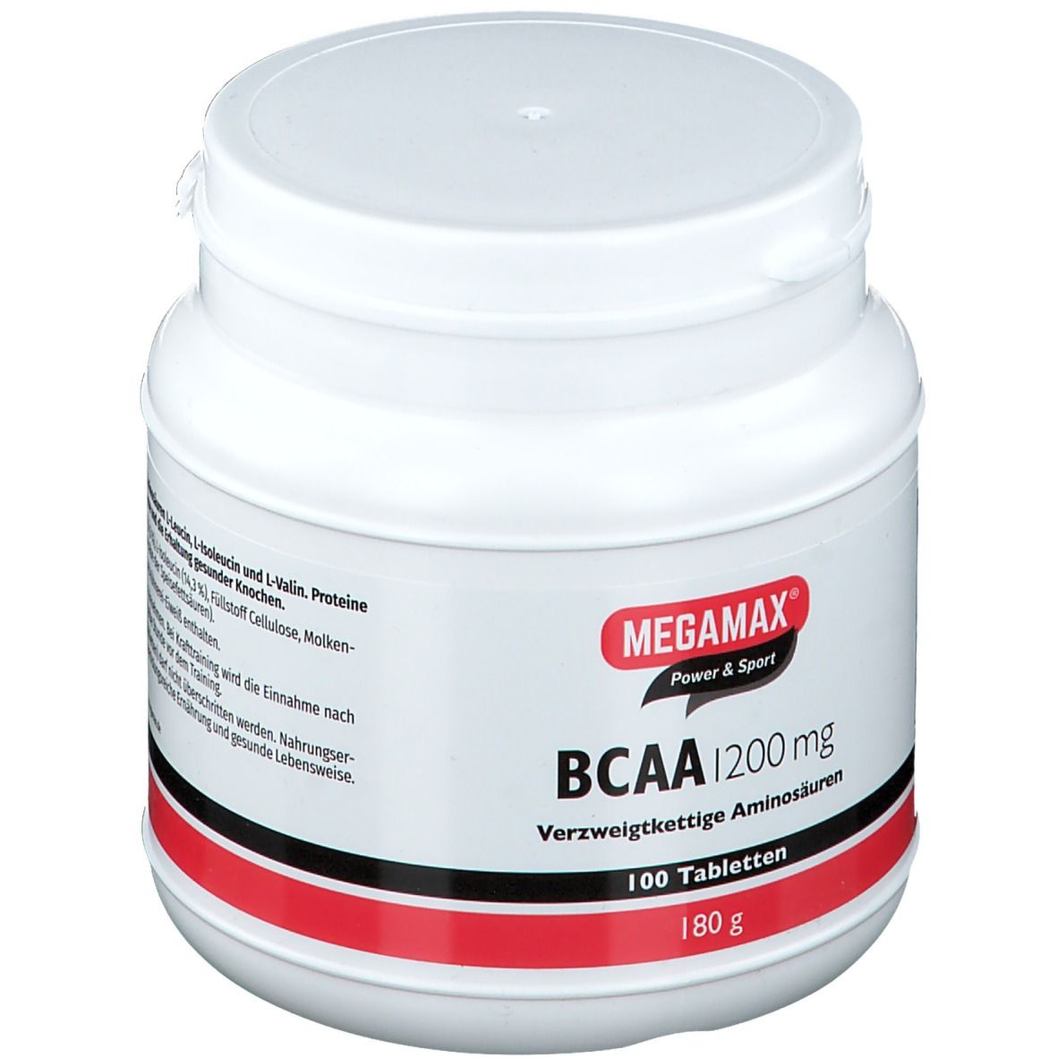 MEGAMAX® Power & Sport BCAA 1200 mg