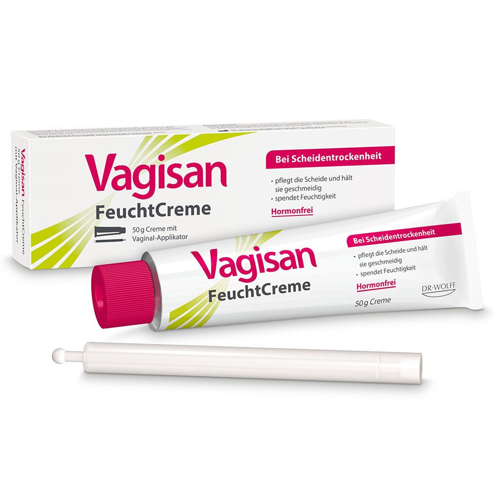 Vagisan FeuchtCreme: Hormonfreie Vaginalcreme bei trockener Scheide – auch vor dem Geschlechtsverkehr