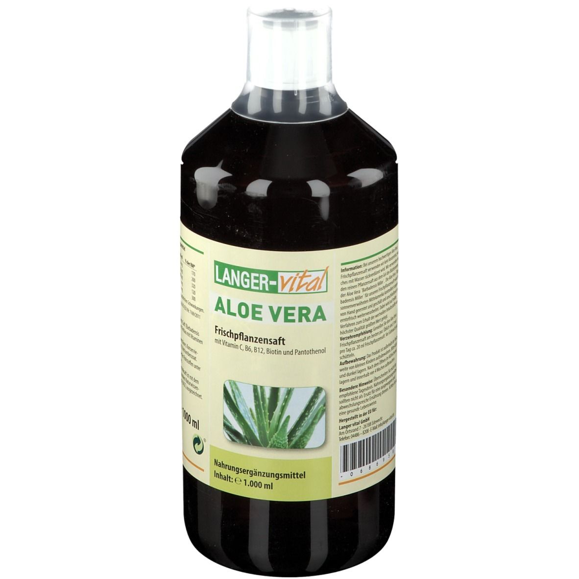 Aloe Vera Direktsaft 99,6 %