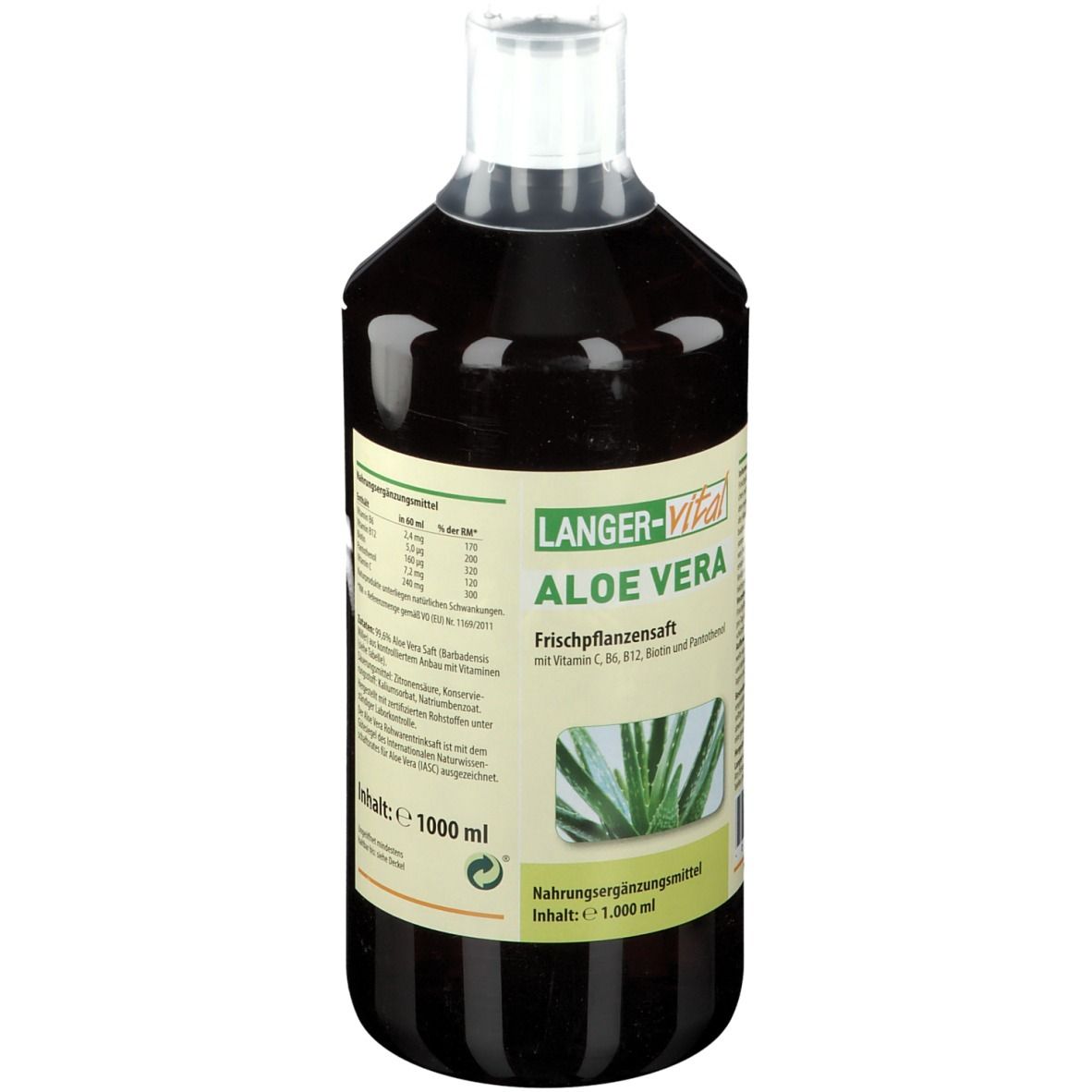 Aloe Vera Direktsaft 99,6 %