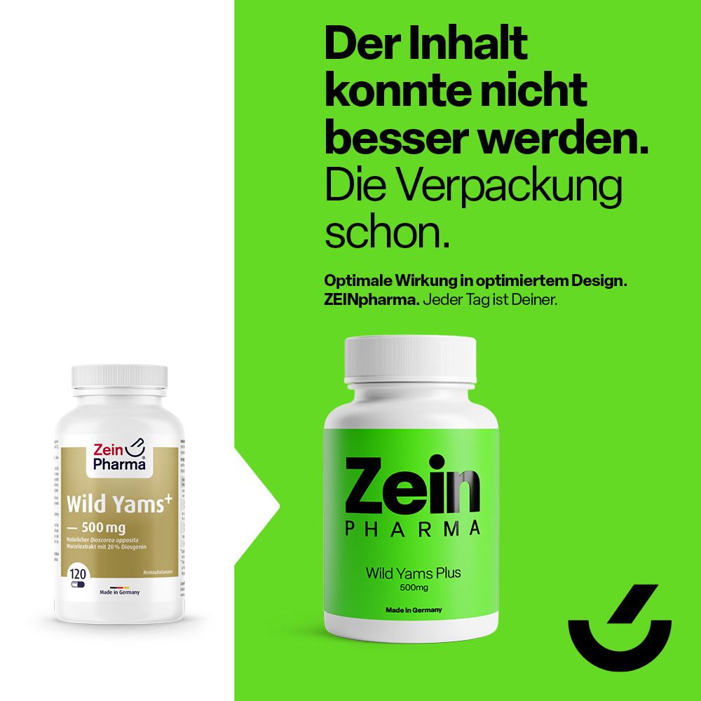 Yamswurzel Kapseln 500 mg ZeinPharma