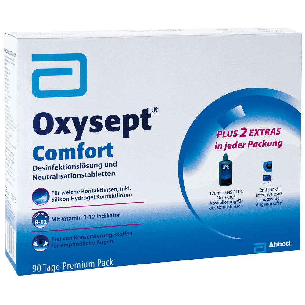 Oxysept® Comfort 90 Tage Premium Pack
