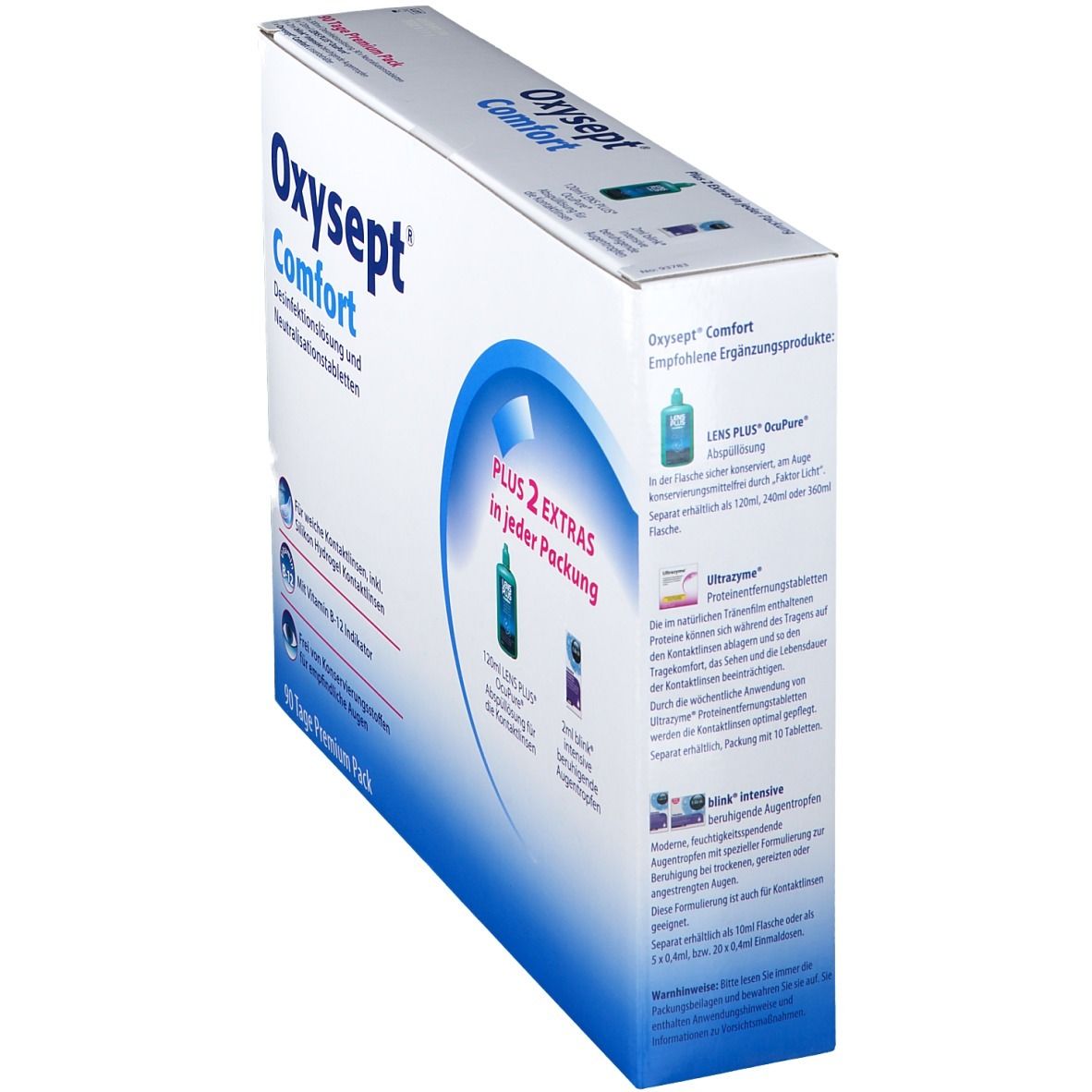 Oxysept® Comfort 90 Tage Premium Pack