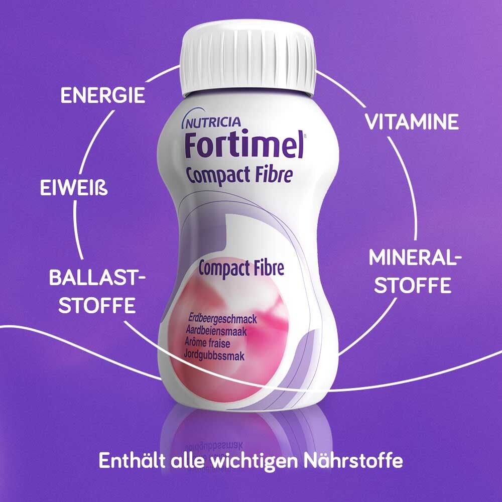 Fortimel® Compact Fibre Trinknahrung Erdbeere