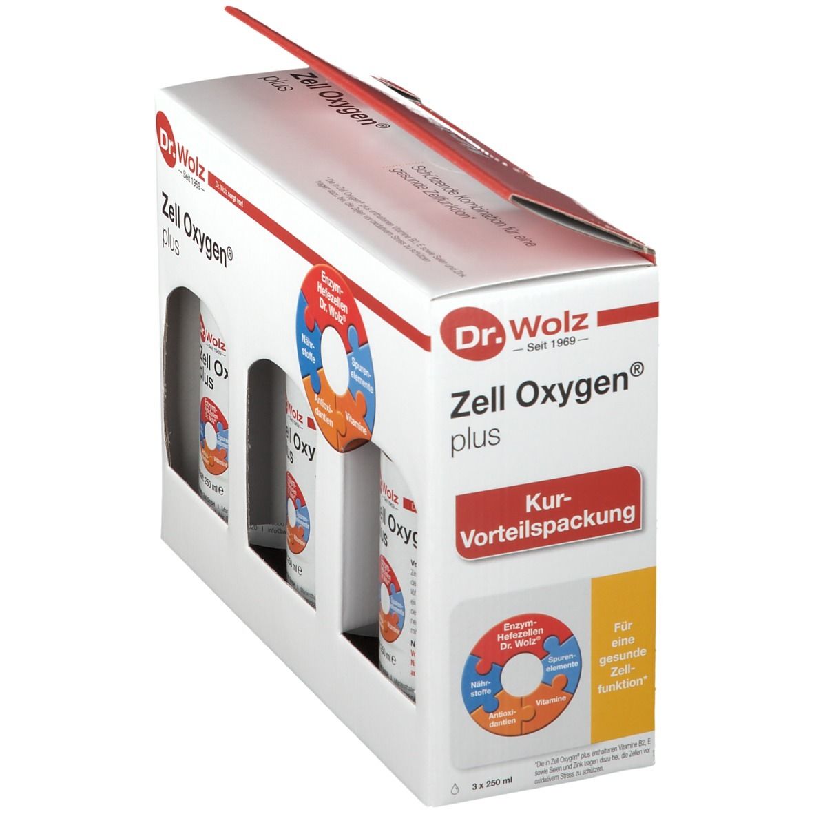 Zell Oxygen® plus Kur flüssig 3x250 ml - Shop Apotheke