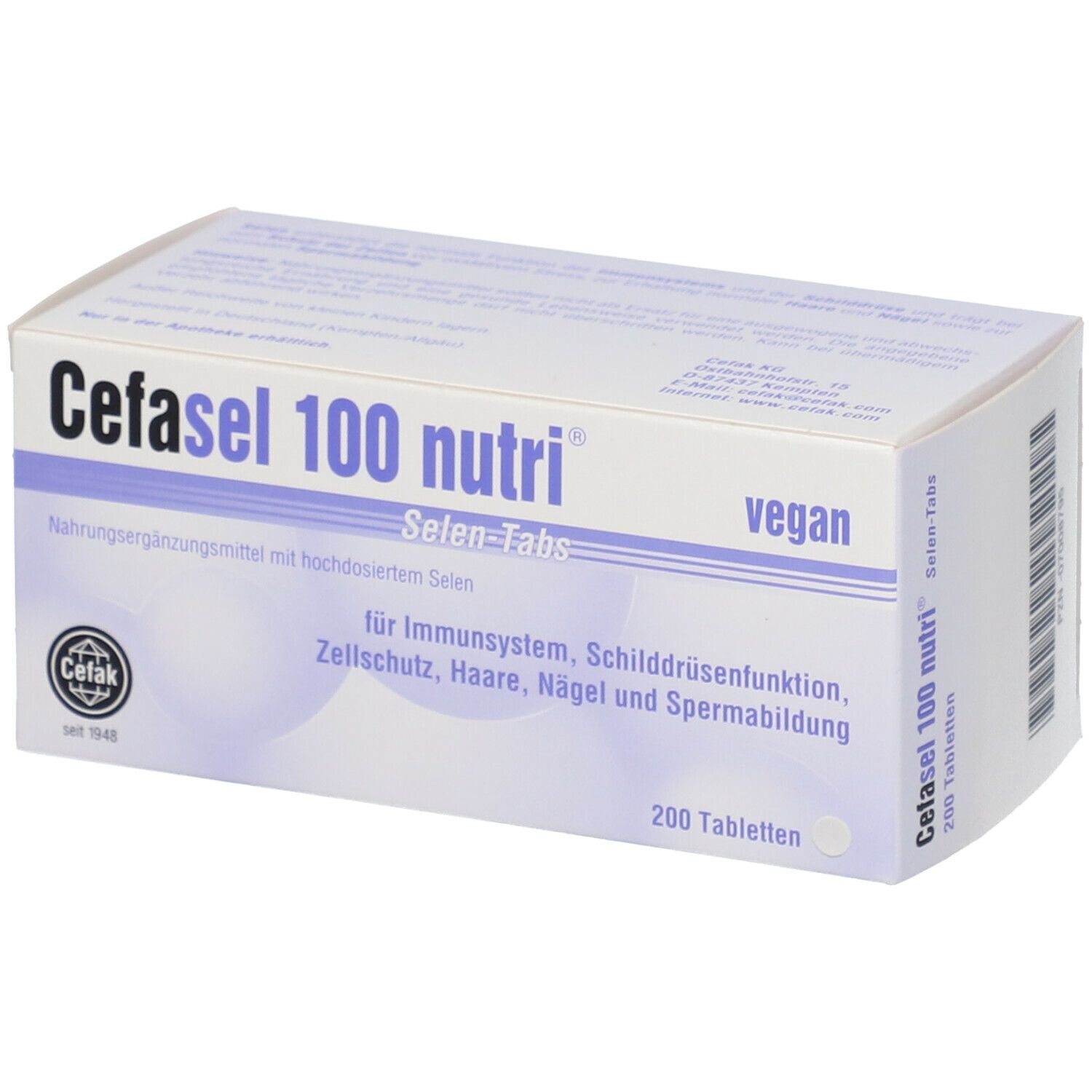 Cefasel 100 nutri® Selen-Tabs