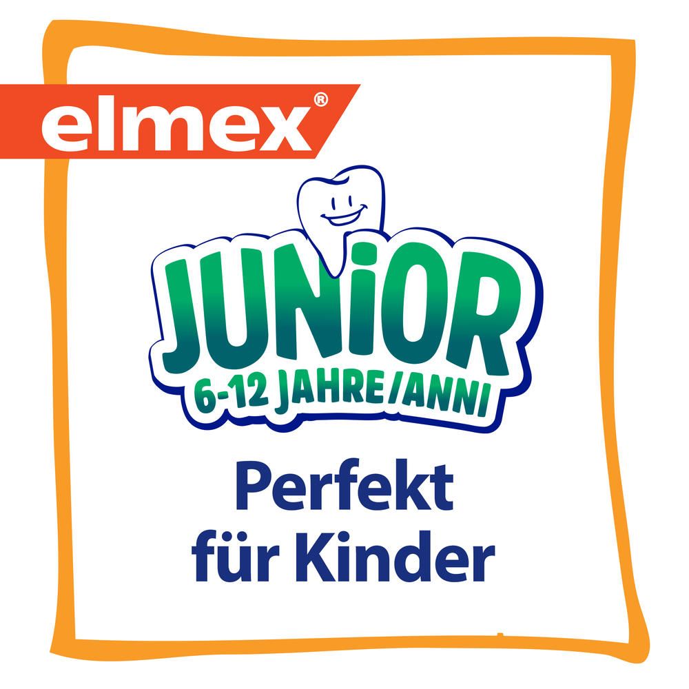 elmex Junior Zahnspülung - für Kinder von 6-12 Jahren