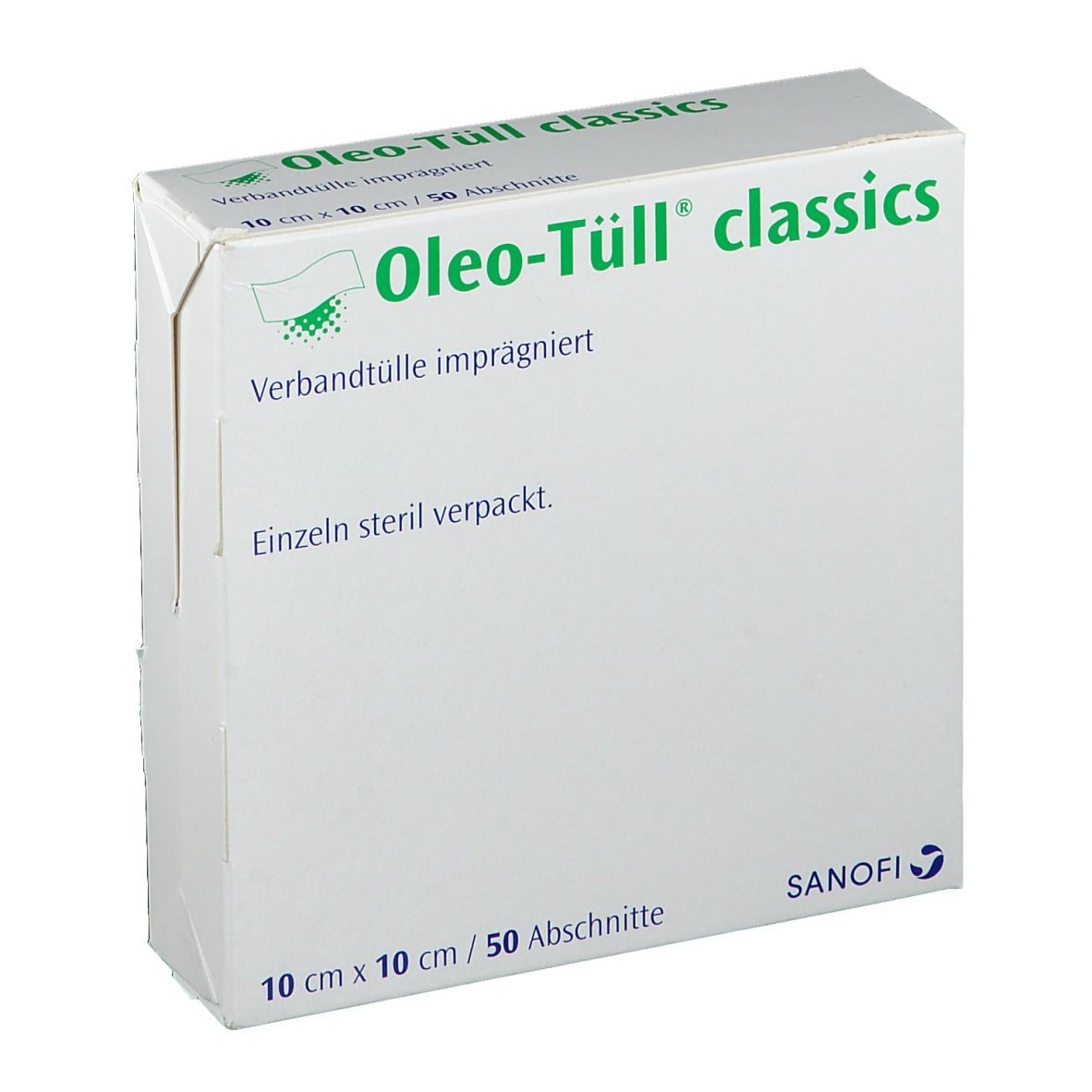 Oleo Tüll® classics 10 x 10 cm Streifen