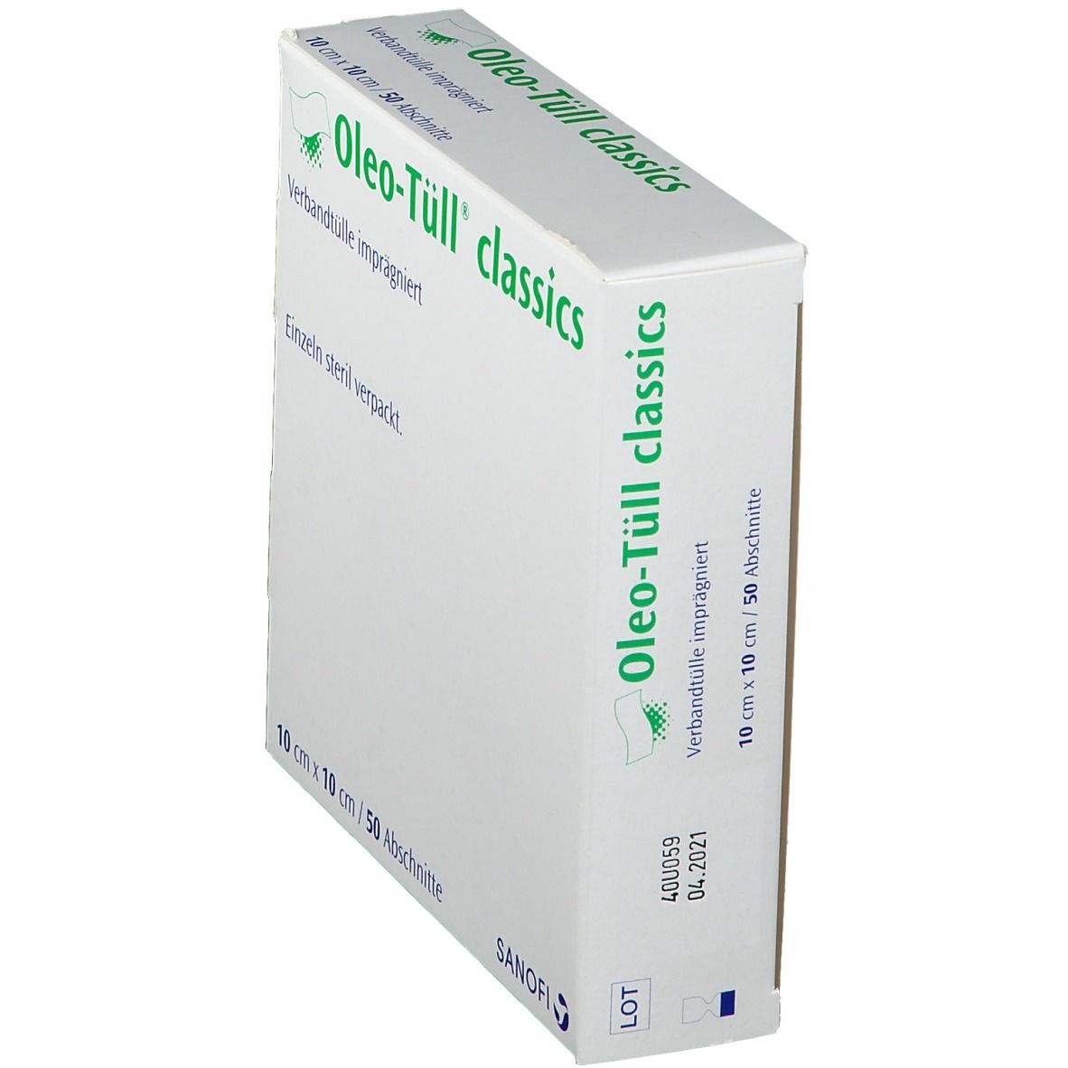 Oleo Tüll® classics 10 x 10 cm Streifen
