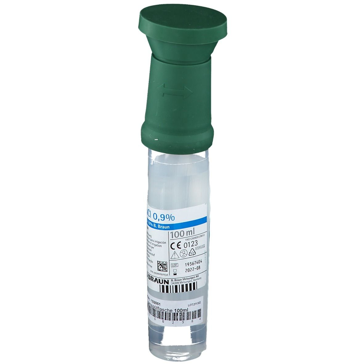 Augenspülflasche Ecolav zum Einmalgebrauch steril
